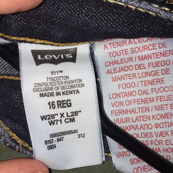 Levi 511 Skinny 16REG - Picture 5 of 5
